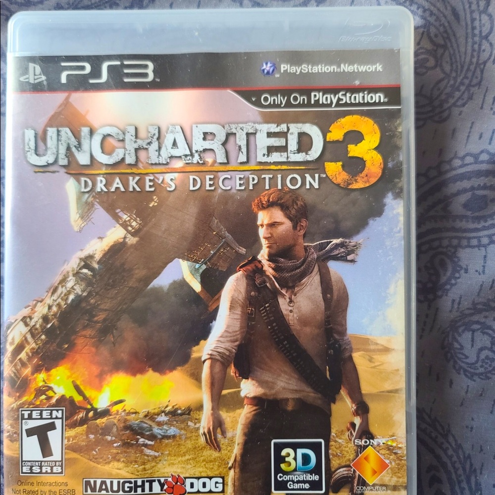 Uncharted 3 PS3 Game